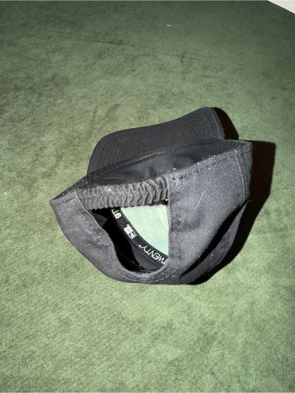 New Era Infant Black Cap with Orange SF Logo